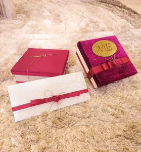 Convites especiais para padrinhos e convidados especiais