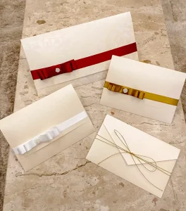 Convites especiais para convidados e padrinhos