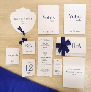 Papelaria personalizada para casamento